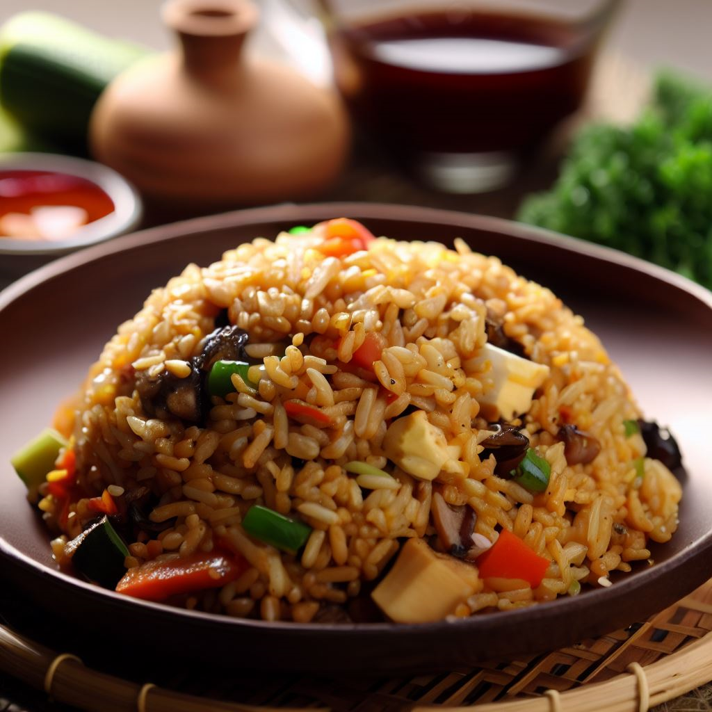 Javanese Nasi Goreng (Veggie)